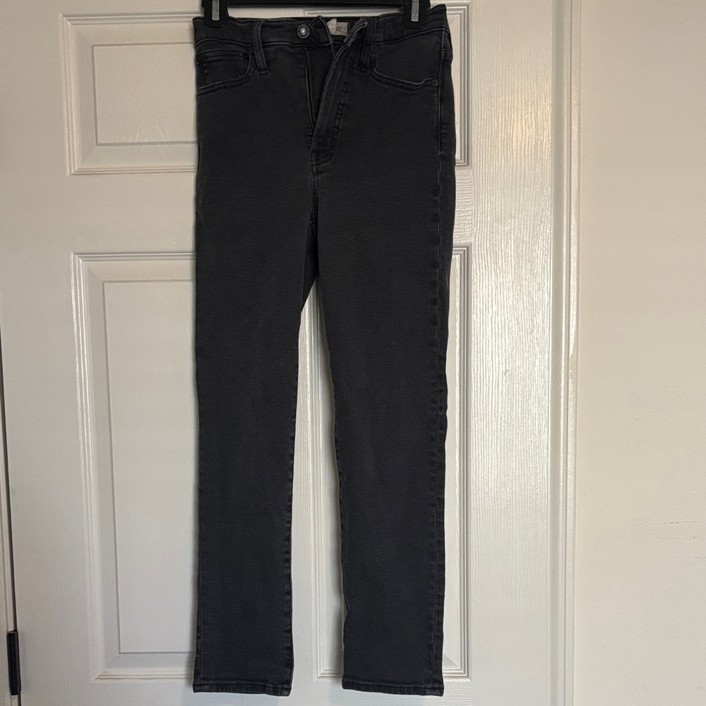 Madewell Black High-Waisted Jeans